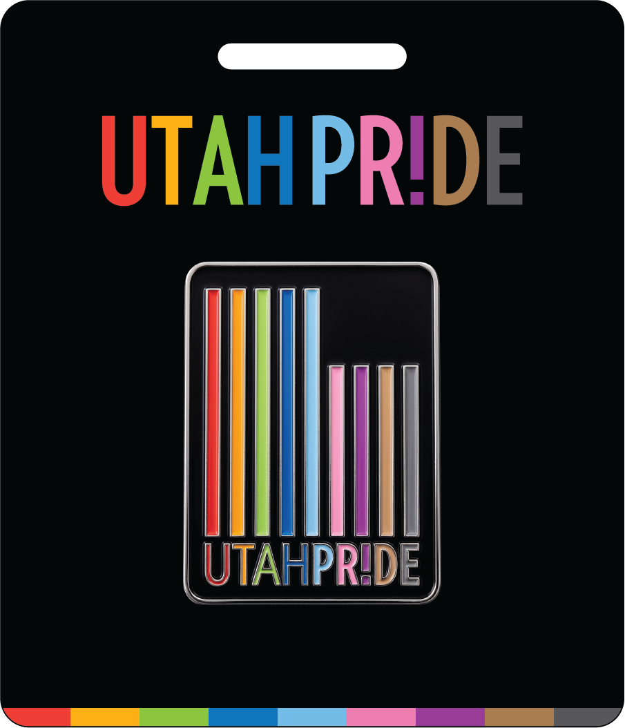 F. Utah Pride Enamel Pin