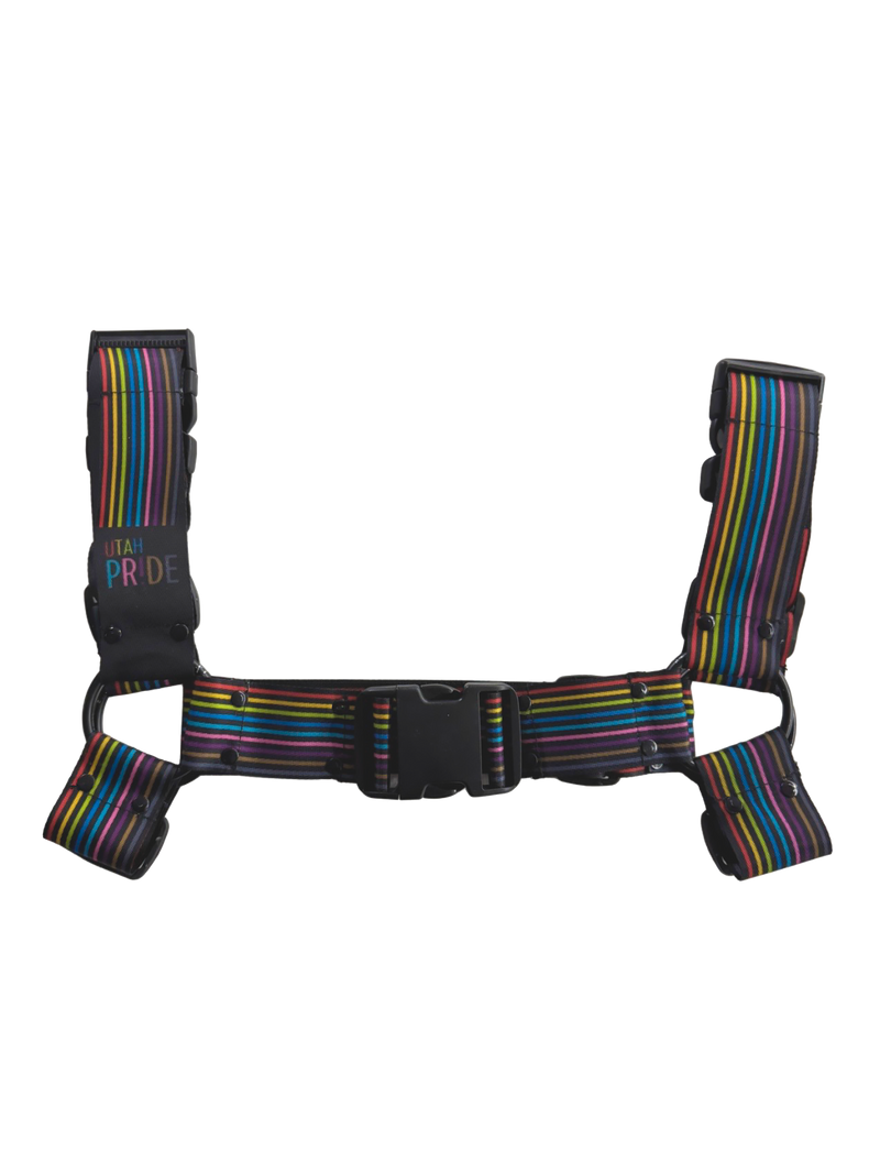J. Utah Pride Rainbow Harness