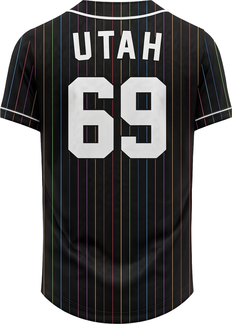 25. Utah Pride Baseball Jersey