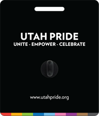 F. Utah Pride Enamel Pin