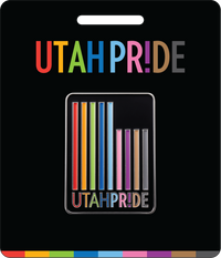 F. Utah Pride Enamel Pin
