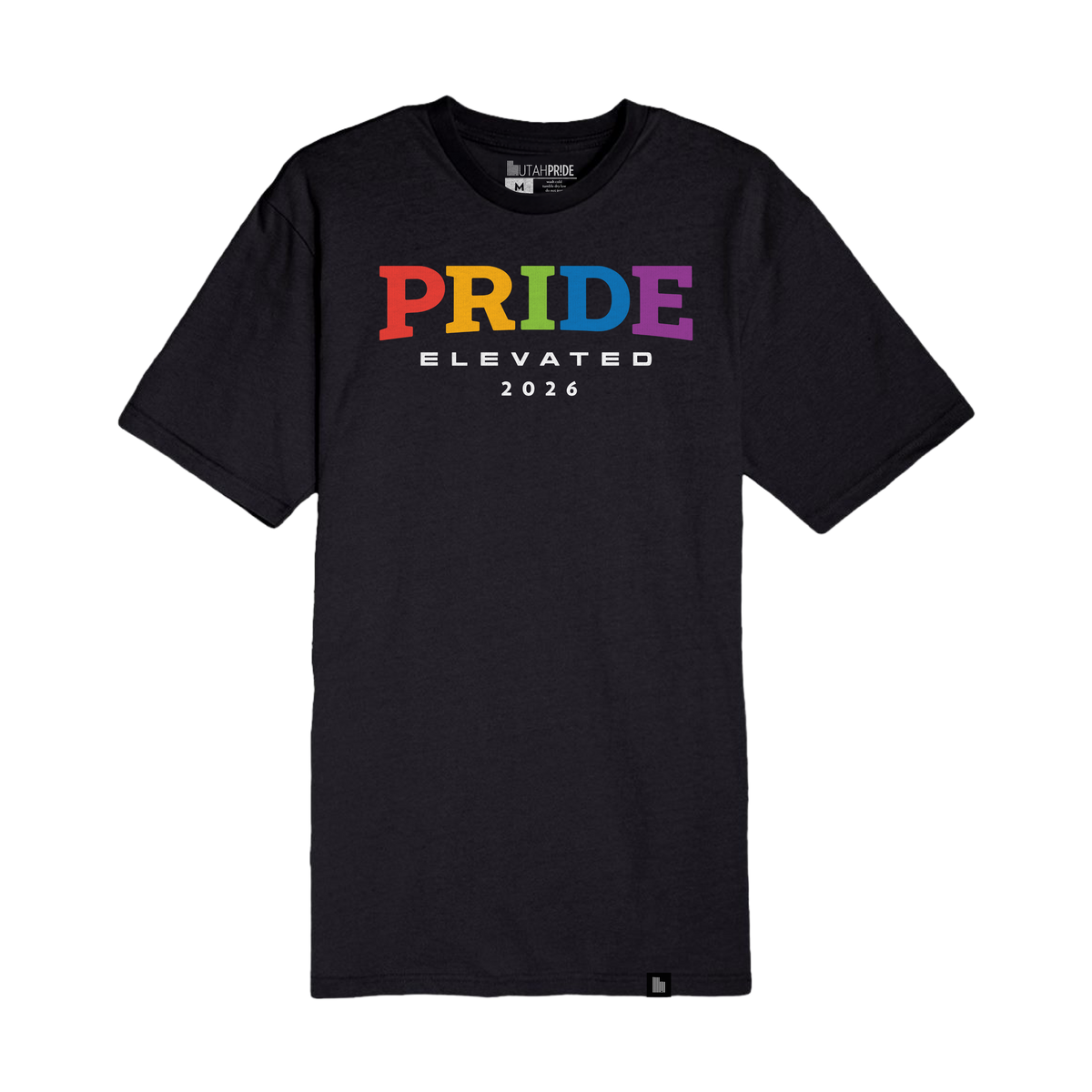 1. Utah Pride Elevated 2026 Rainbow Tee
