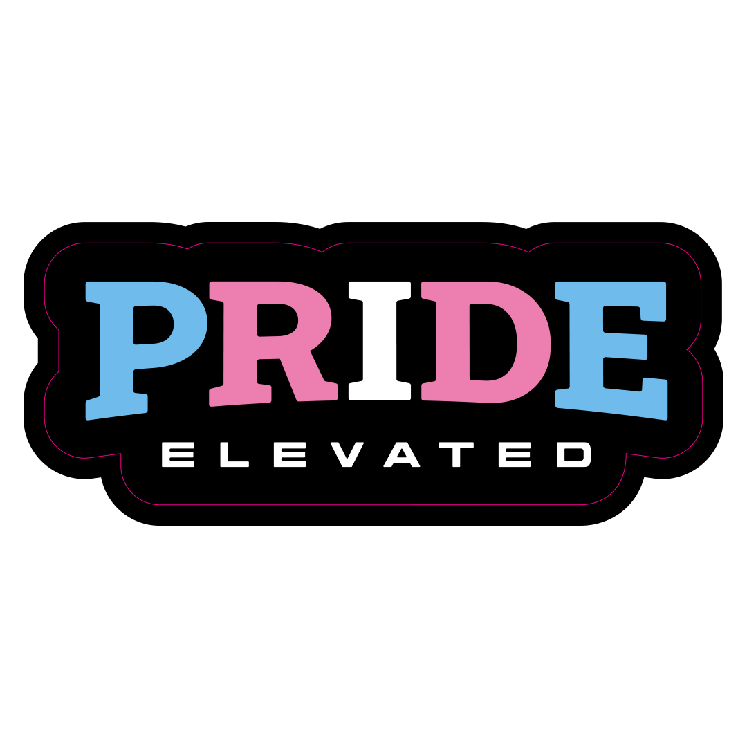 M. Pride Elevated Magnet - Trans