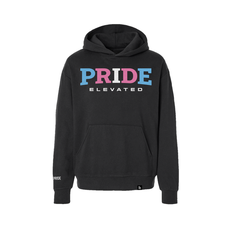 17. Utah Pride Elevated Trans Rainbow Hoodie