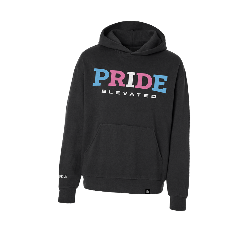 17. Utah Pride Elevated Trans Rainbow Hoodie