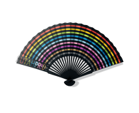 K. Utah Pride Rainbow Fan