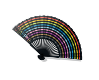 K. Utah Pride Rainbow Fan