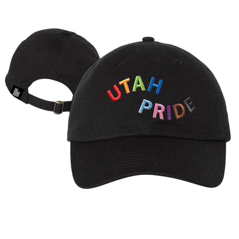 27. Utah Pride Dad Hat (Pre Order.  Estimated Shipping 06/19/2026 - 07/10/2026)