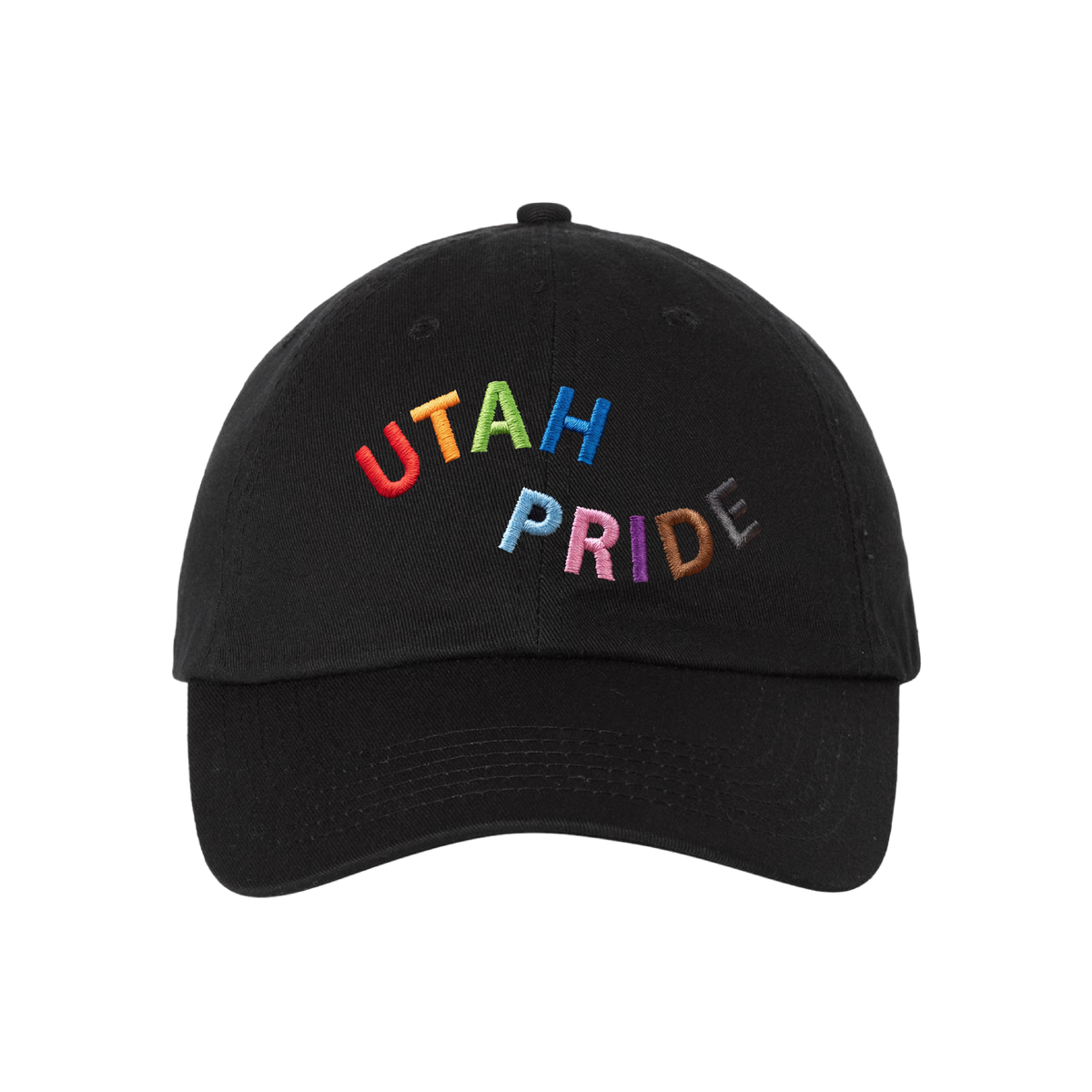 27. Utah Pride Dad Hat (Pre Order.  Estimated Shipping 06/19/2026 - 07/10/2026)